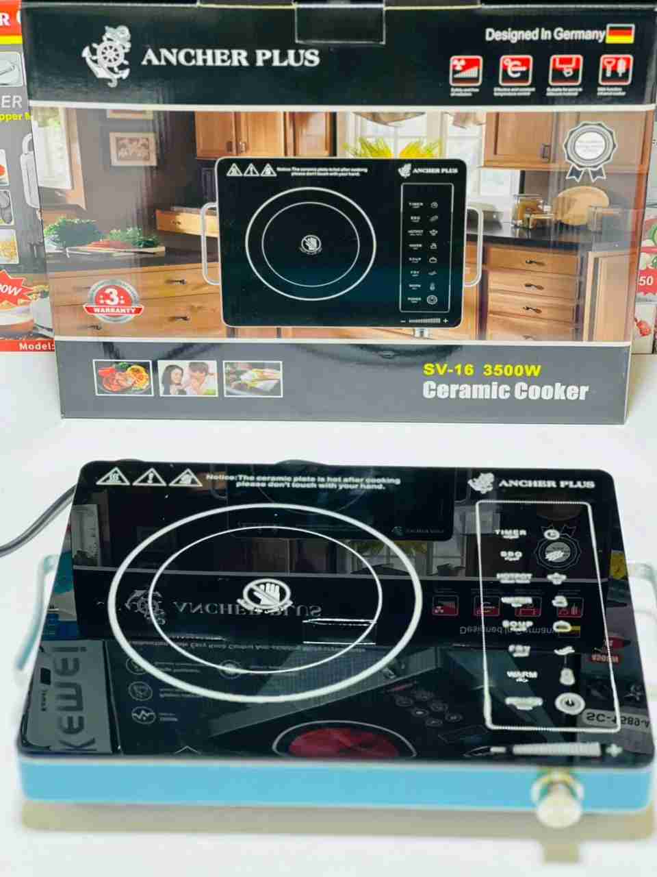 Ancher Plus Hotplate 2year warranty