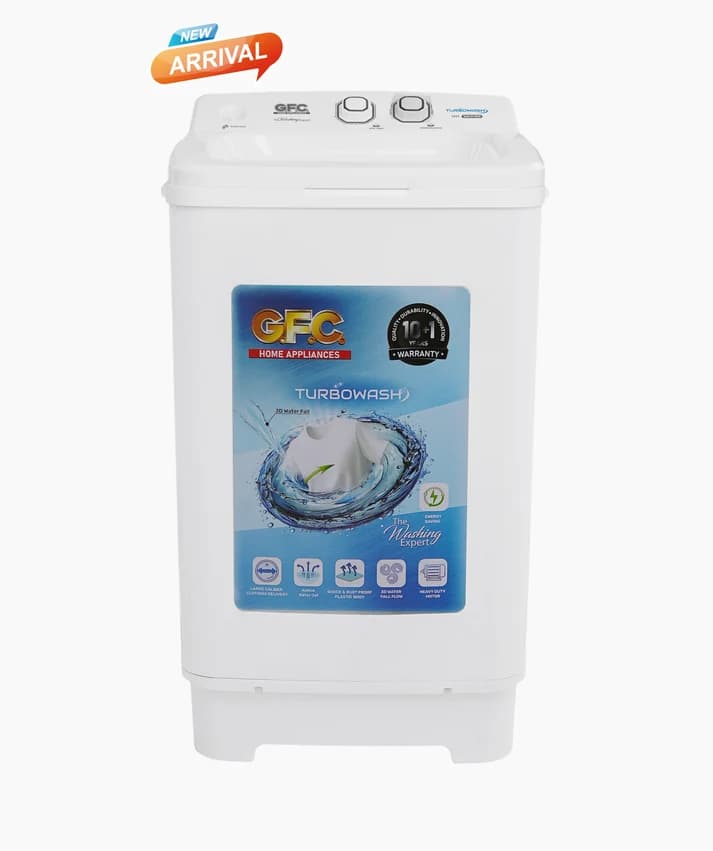 G.F.C Washing Machine GF-1211 Shower Wash 12KG