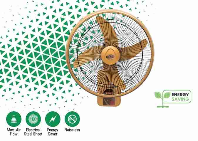 Wall Bracket Fan Platinum Plus